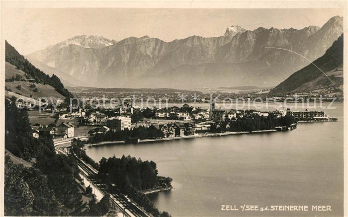 Zell See mit dem Steinernen Meer