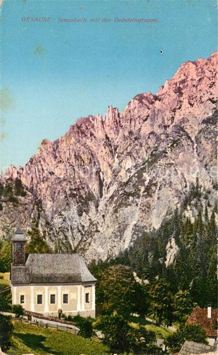 Gesaeuse Jonnsbach mit der Oedsteingruppe