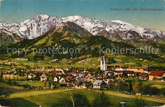 Admont Steiermark mit den Hallermauern