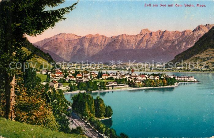 Zell See mit Steinernem Meer