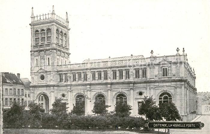 Ostende Oostende La Nouvelle Poste
