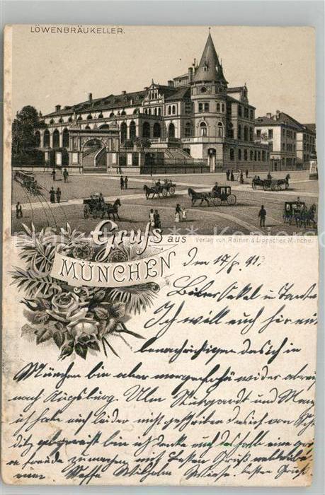 Muenchen Bayern Loewenbraeukeller