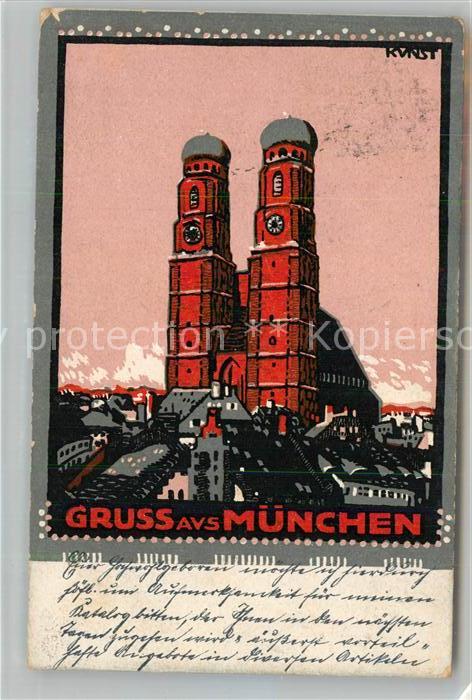 Muenchen Bayern Frauenkirche