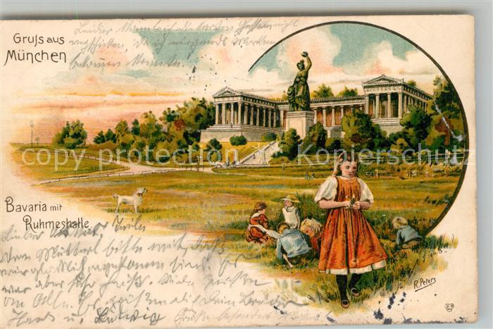 Muenchen Bayern Bavaria Ruhmeshalle