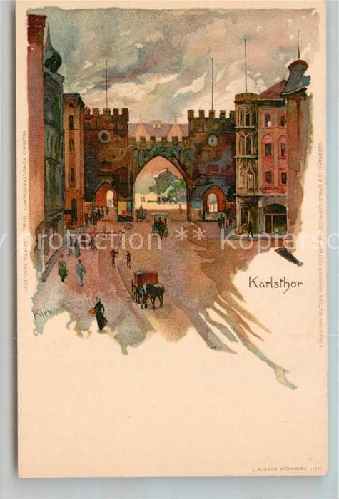 Muenchen Bayern Karlsthor