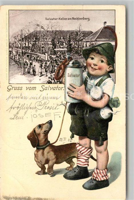 Muenchen Bayern Salvator Keller am Nockherberg