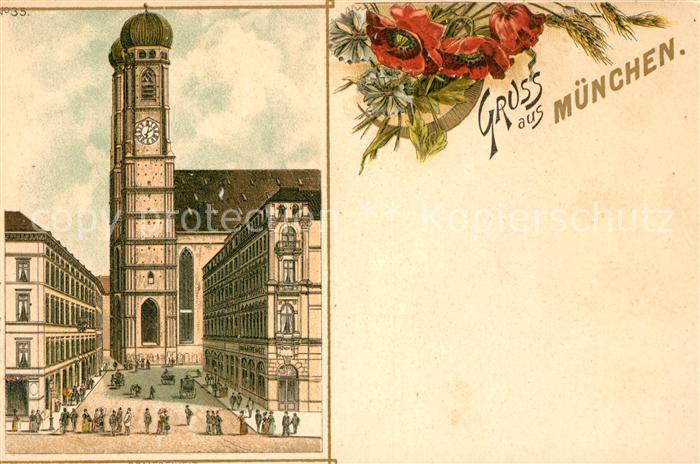 Muenchen Bayern Frauenkirche