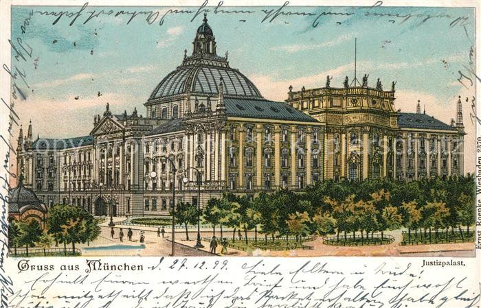 Muenchen Bayern Justizpalast