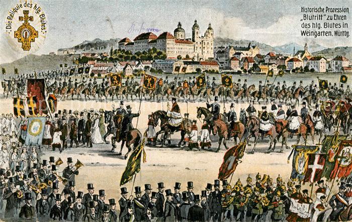 Weingarten Wuerttemberg Blutritt