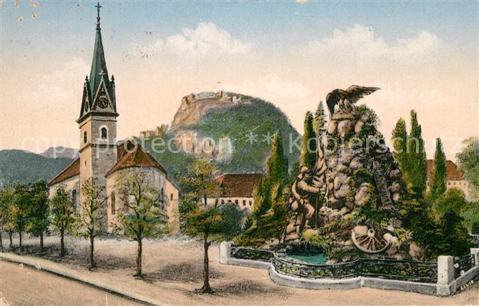 Hohentwiel Peter Paulskirche Kriegerdenkmal