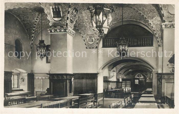 Muenchen Bayern Hofbr?uhaus Bierstube