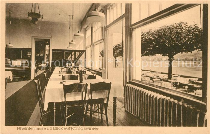 Mehlem Godesberg Hotel Pension Drachenfels Rheinblick