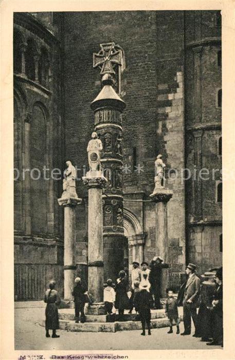 Mainz Rhein Krieg Wahrzeichen