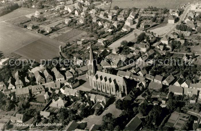 Dinklage Fliegeraufnahme Kirche