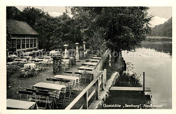 Neukloster Niederelbe Gasthaus Seeburg Terrasse