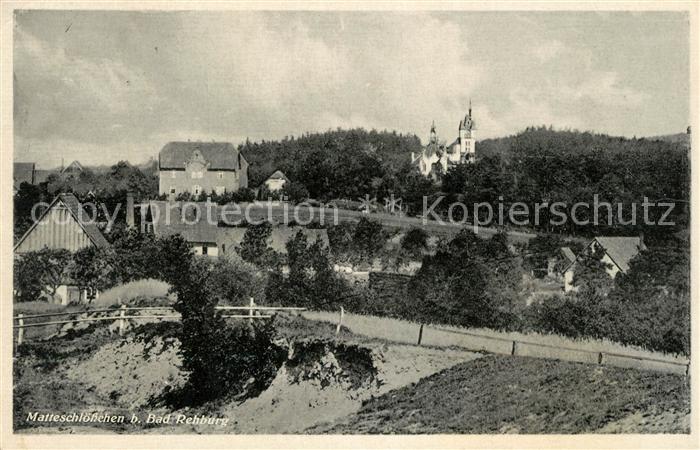 Rehburg Bad Matteschloesschen