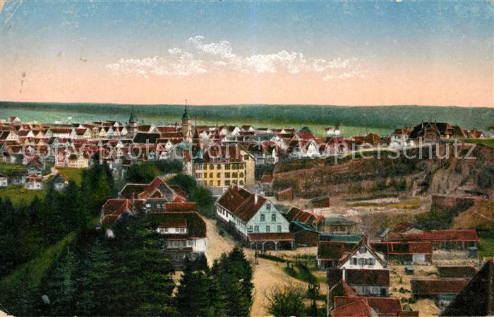 FREUDENSTADT BW Panorama Steinbruch Kirche
