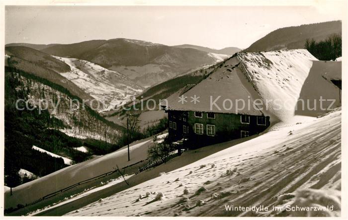 Schwarzwald Winteridylle