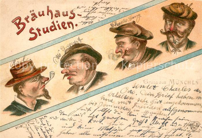 Muenchen Bayern Br?uhaus Studien