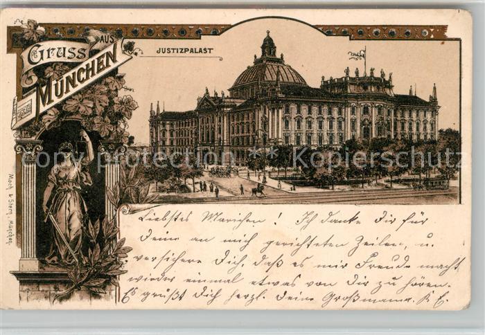 Muenchen Bayern Justizpalast