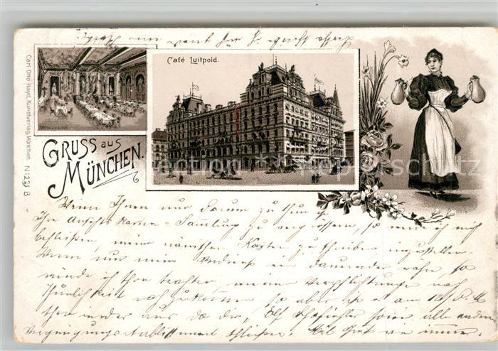Muenchen Bayern Cafe Luitpold