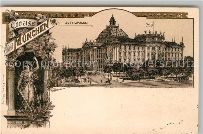 Muenchen Bayern Justizpalast