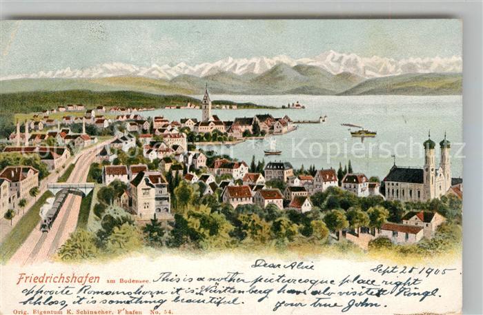 Friedrichshafen Bodensee Panorama