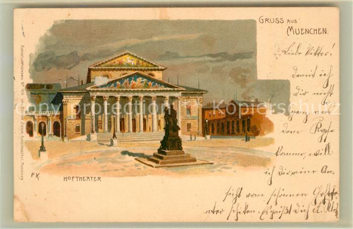 Muenchen Bayern Hoftheater