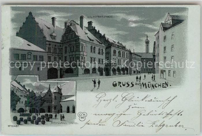 Muenchen Bayern K?nigliches Hofbr?uhaus