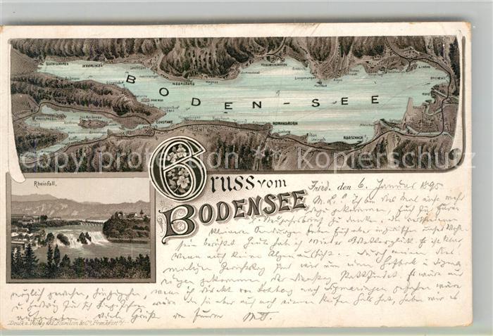 Bodensee Region Panorama Rheinfall