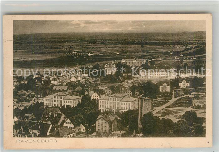 Ravensburg Wuerttemberg Panorama