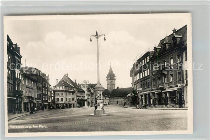 Ravensburg Wuerttemberg Am Platz