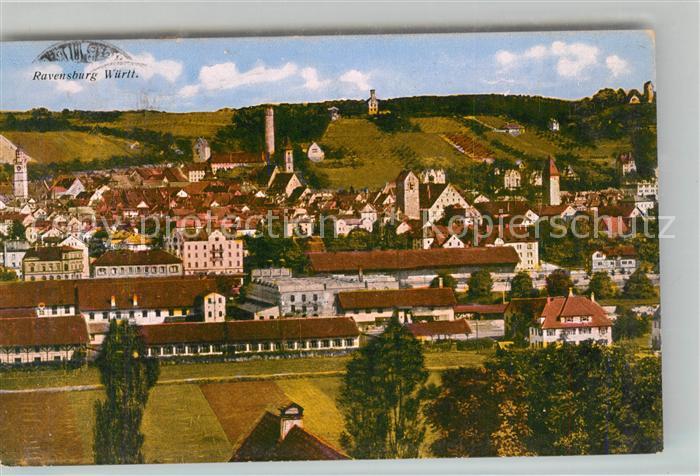 Ravensburg Wuerttemberg Panorama