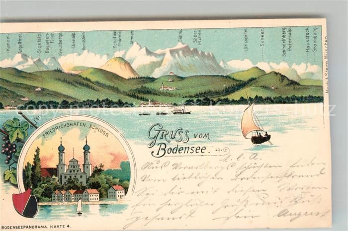 Bodensee Region Schloss Friedrichshafen