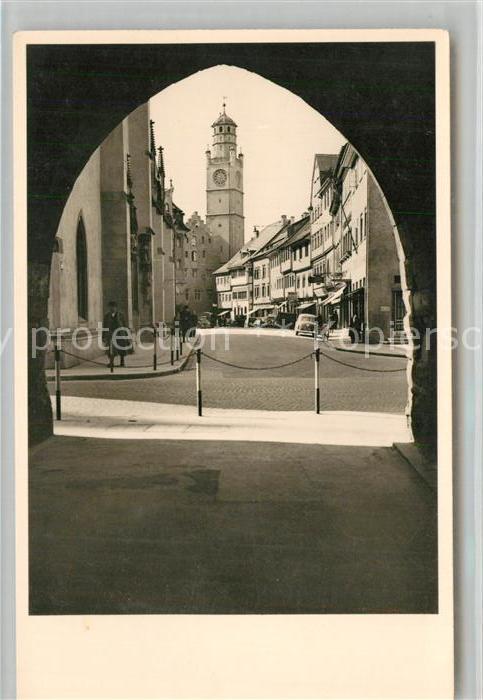 Ravensburg Wuerttemberg Kirchstrasse Blaserturm