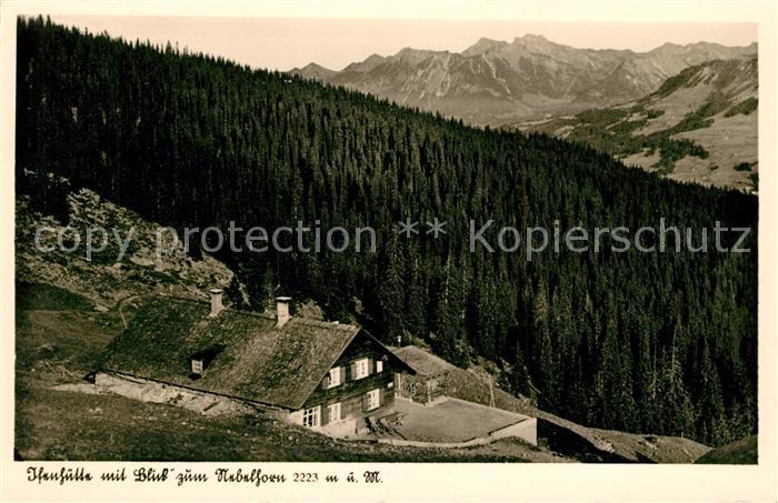 Hirschegg Kleinwalsertal Vorarlberg Ifenhuette Panorama