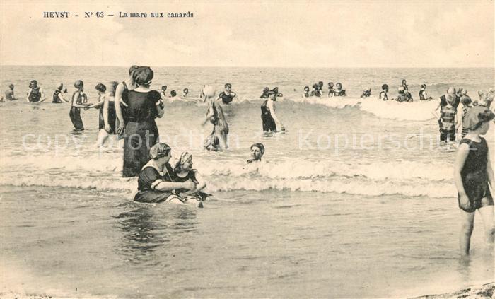 Heyst-sur-Mer La mare aux canards