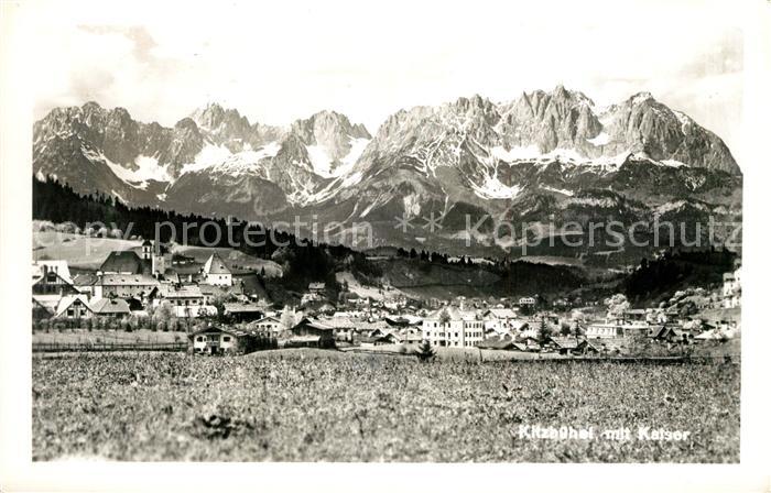 Kitzbuehel Tirol mit Kaiser