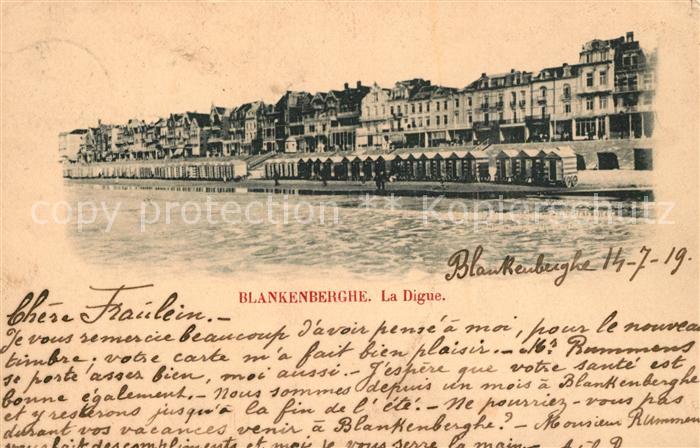 Blankenberghe La Digue