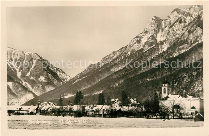 Reichenau Rax Teilansicht mit Kirche NZ4