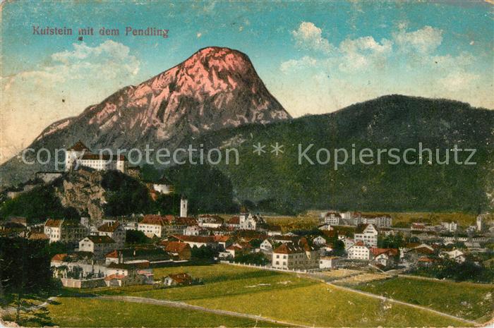 Kufstein Tirol mit dem Pendling