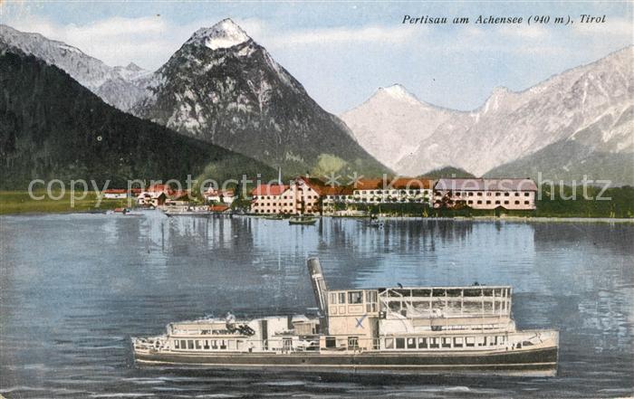 Pertisau Achensee Panorama Fahrgastschiff