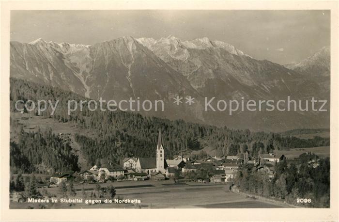 Mieders Tirol im Stubaital mit Nordkette