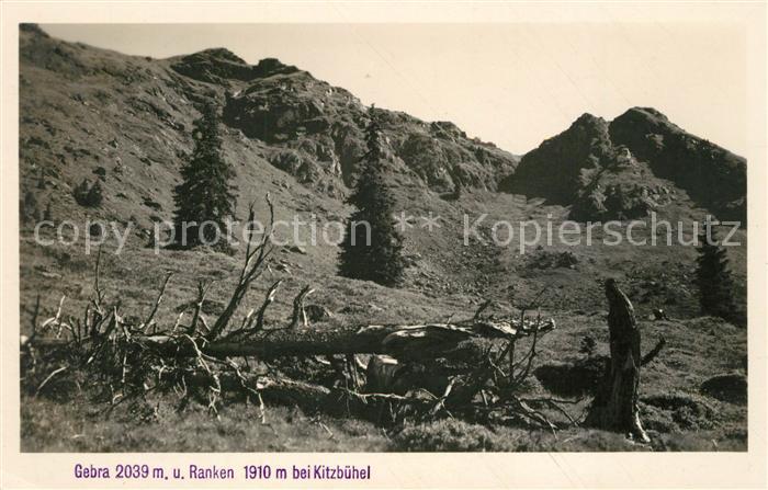 Kitzbuehel Tirol mit Gebra und Ranken