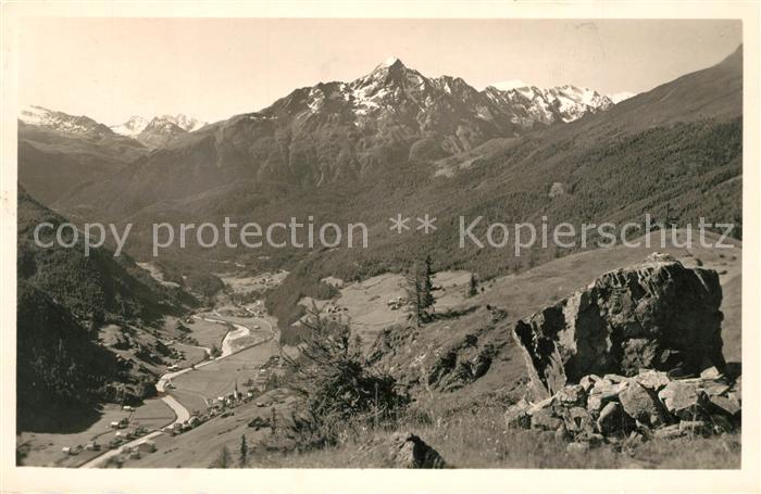 Soelden oetztal Blick von der Edelweissalm