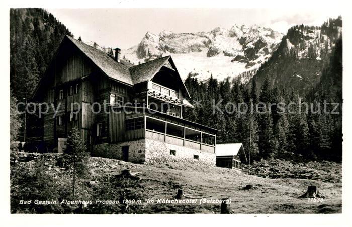 Bad Gastein Alpenhaus Prossau im Koetschbachtal