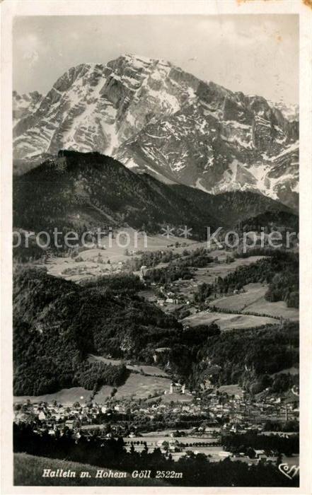 Hallein mit Hohem Goell
