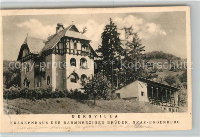 Eggenberg Graz Bergvilla Krankenhaus der Barmherzigen
