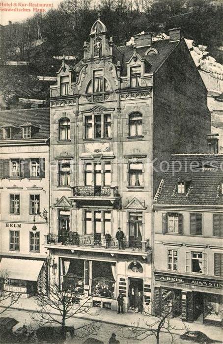 Karlsbad Eger Hotel Restaurant Schwedisches Haus