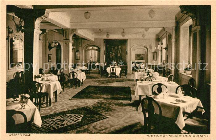 Muenchen Bayern Preysing Palais Restaurant Weisser Saal